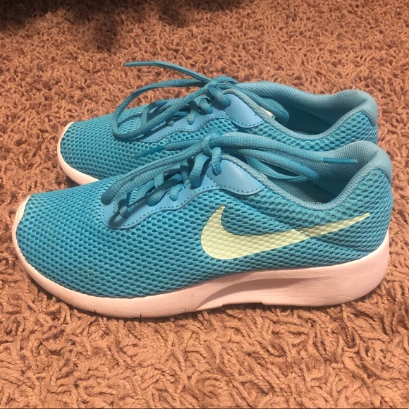 Nike Other - Teal Kids Nikes - Size Y 4.5